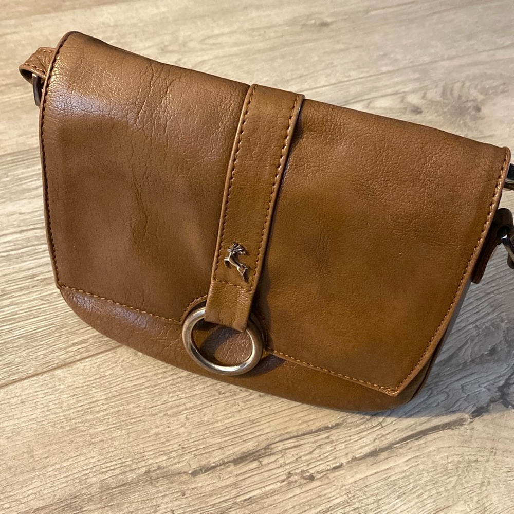 Ashwood leather crossbody purse